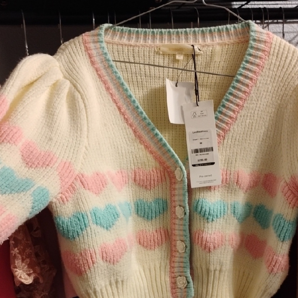 Pastel Striped Women's Sweater